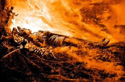 Бальдр на погребальном костре